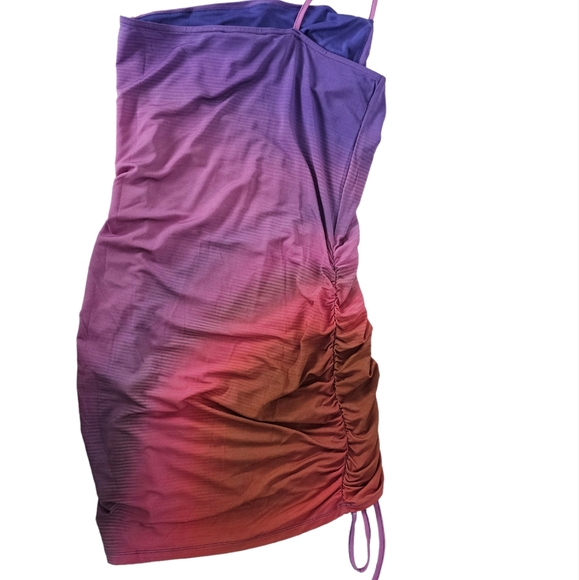 Paloma Wool Valie Lilac Mini Dress Size Medium - Picture 4 of 6